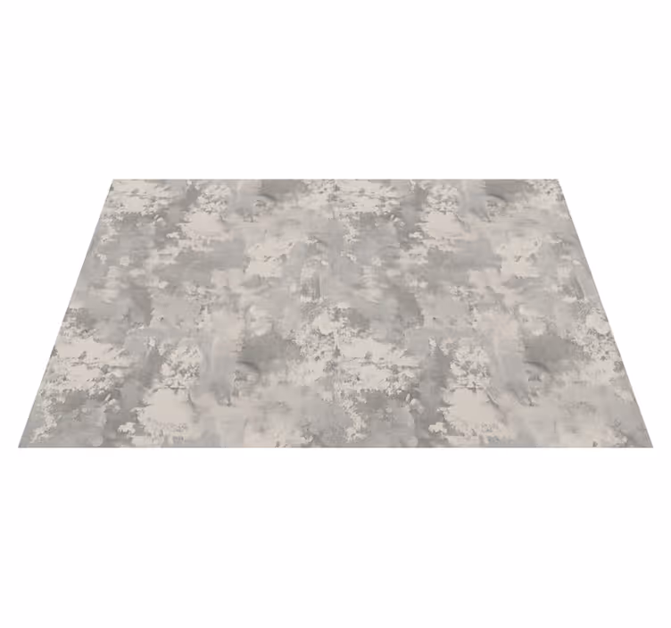 Bedroom vinyl carpet with industrial concrete look - TenStickers