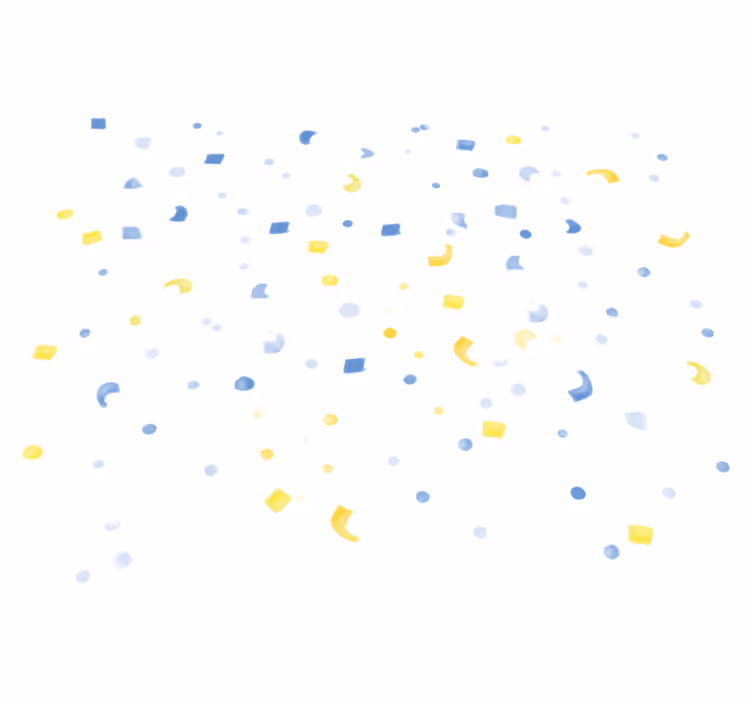 Geometric vinyl carpet in watercolor confetti - TenStickers