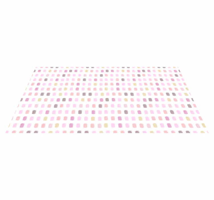 Kids vinyl carpet in pink brushstroke design - TenStickers