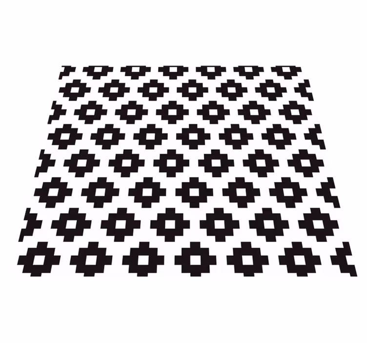 Bathroom vinyl carpet modern style wallpaper - TenStickers