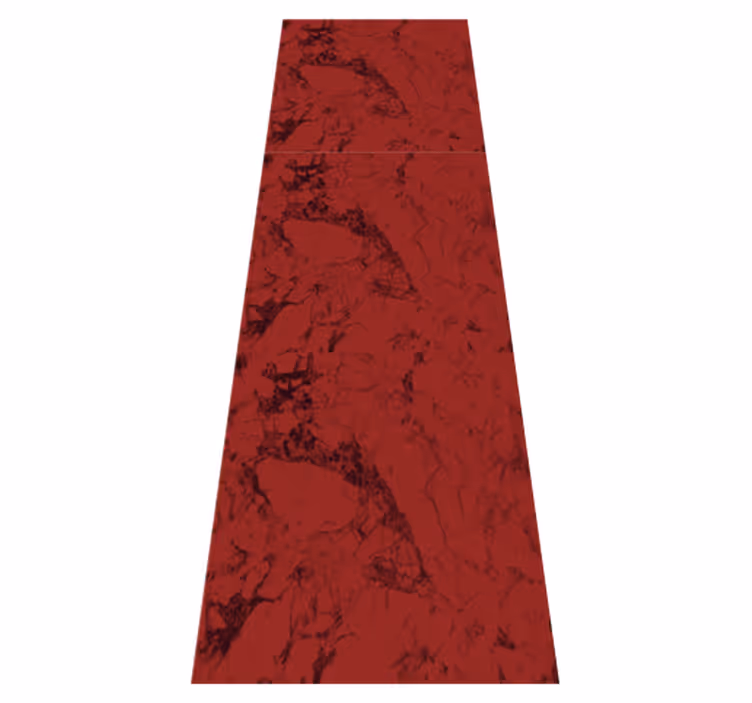 Bathroom vinyl carpet with dark red marble texture - TenStickers