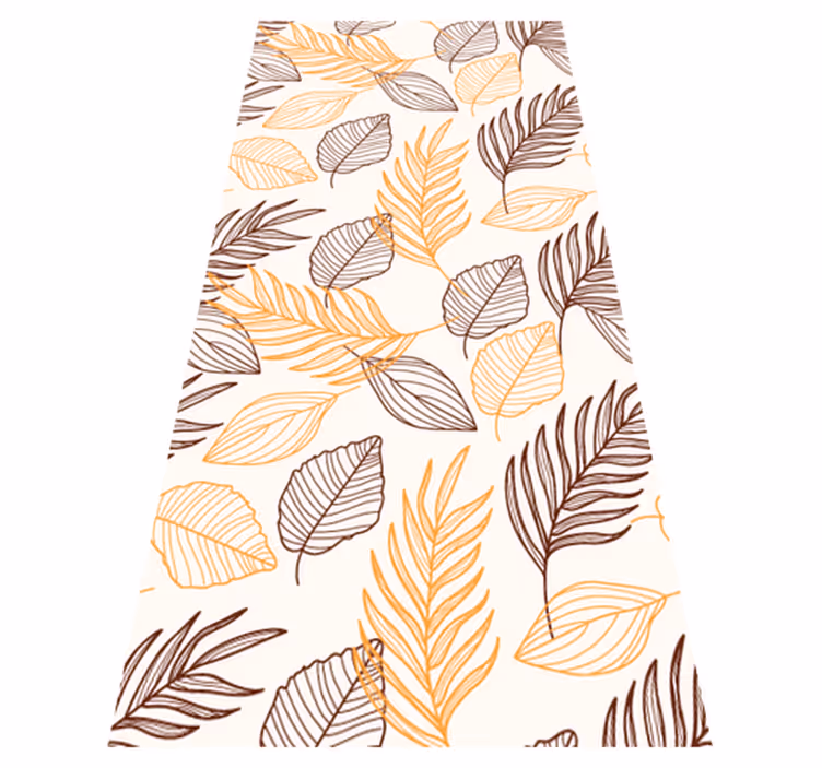 Bathroom vinyl carpet in golden cereal design - TenStickers