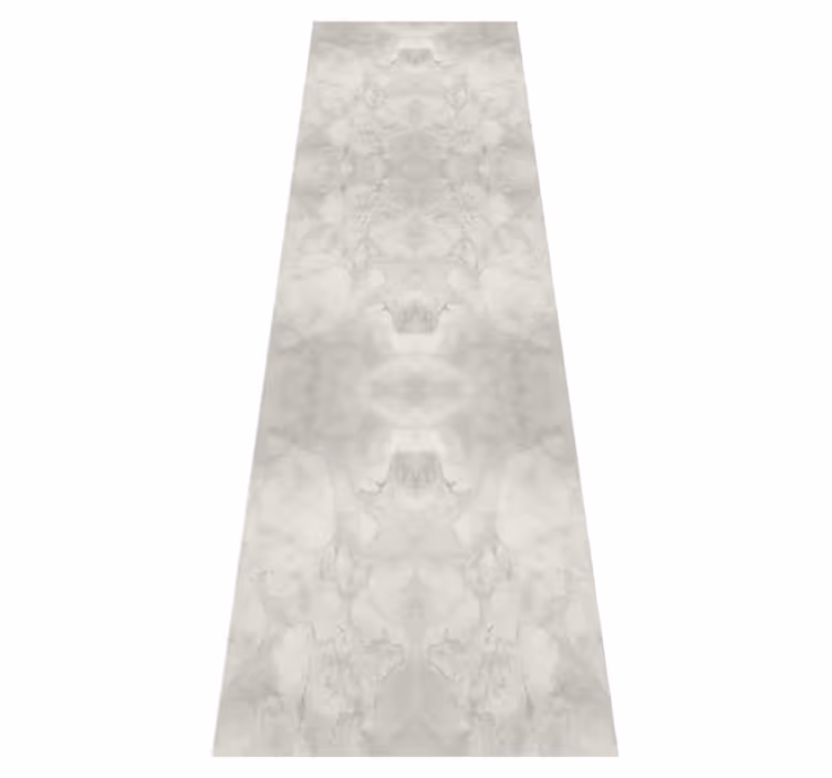 Bathroom vinyl carpet with gray marble texture - TenStickers