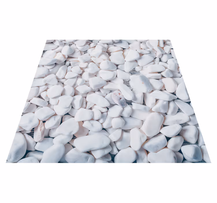 Bathroom vinyl carpet imitation stone floor sticker - TenStickers