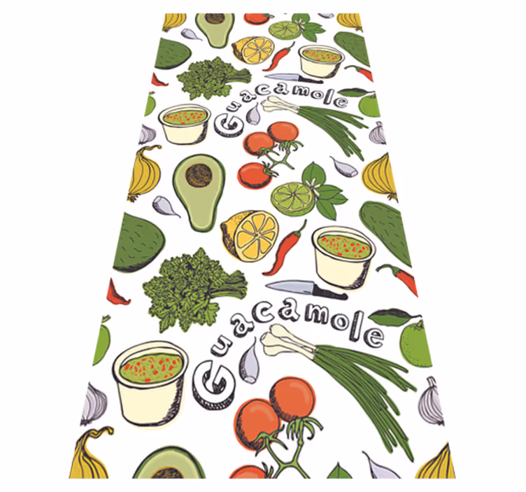 Kitchen vinyl carpet mexican fruit decorative vinyl - TenStickers