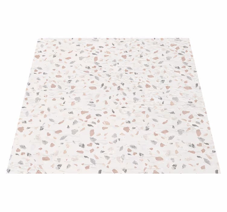 Kitchen vinyl carpet with terrazzo design - TenStickers