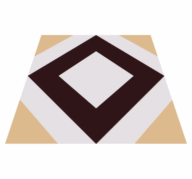 Kitchen vinyl carpet squared vintage cement design - TenStickers