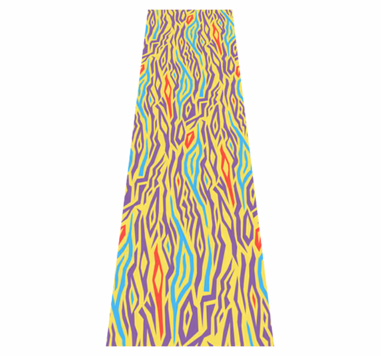 Kitchen vinyl carpet vintage zebra animal print - TenStickers