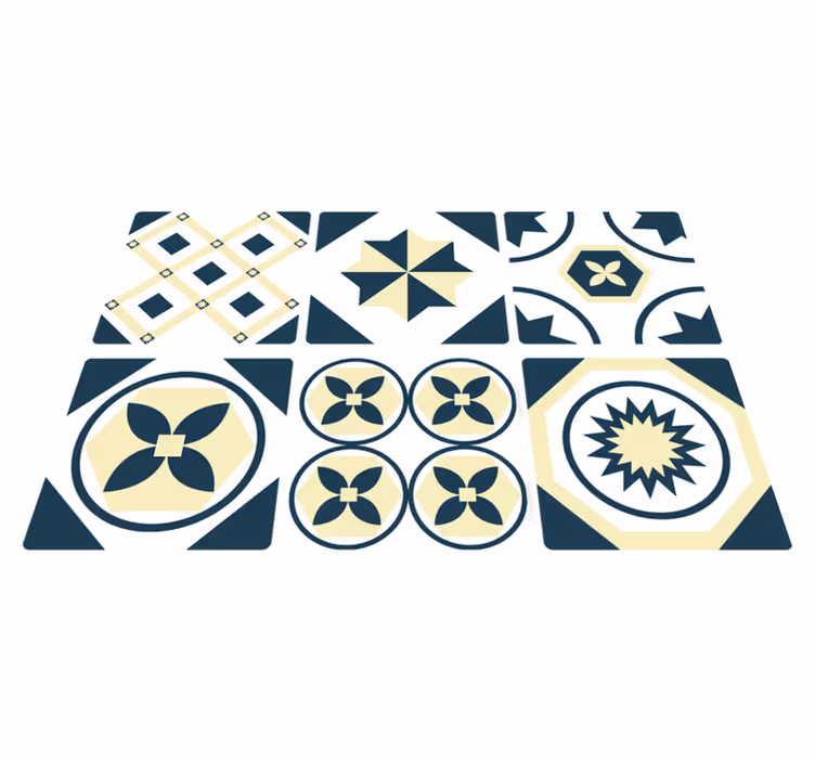 Kitchen vinyl carpet alionsa tiles design - TenStickers