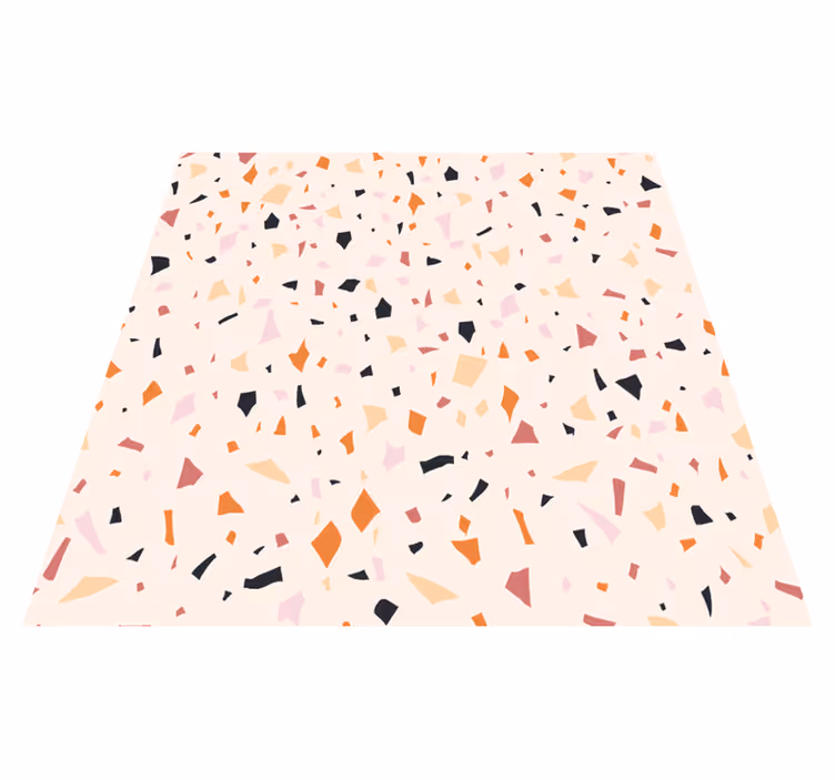 Kitchen vinyl carpet grey terrazzo sheet - TenStickers