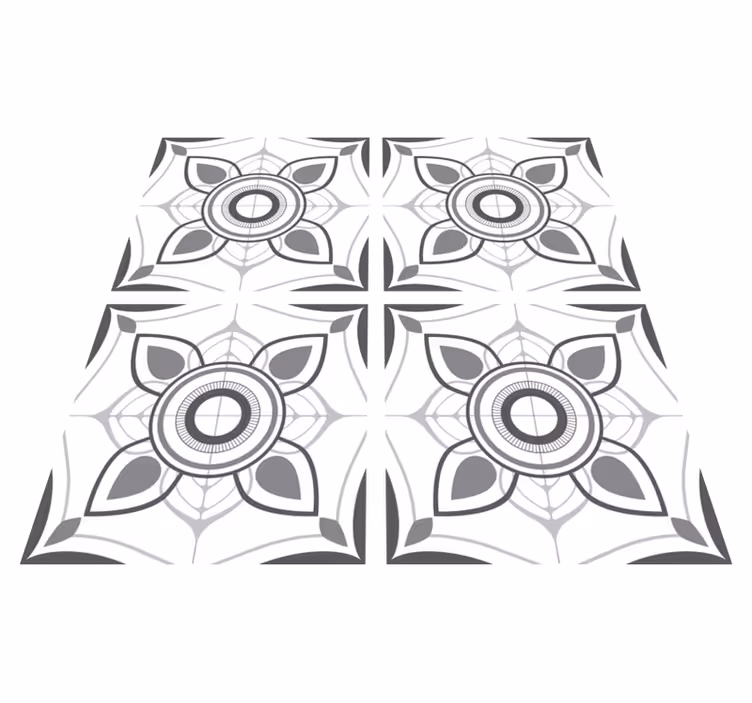 Kitchen vinyl carpet portuguese tile sticker simple - TenStickers