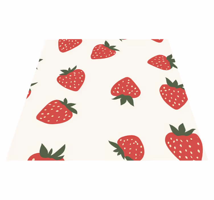 Kitchen vinyl carpet with cherry fruit design - TenStickers