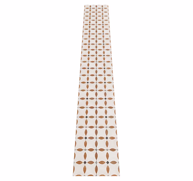 Kitchen vinyl carpet roman style tiles - TenStickers