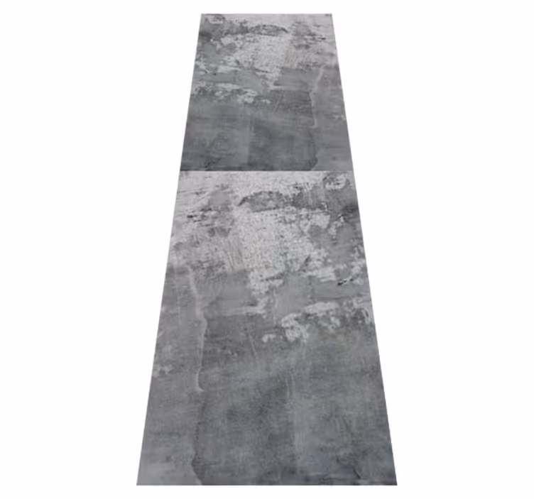 Retro raw silver retangled pattern bedroom vinyl carpet - TenStickers