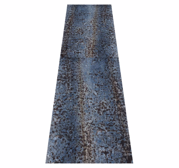 Bedroom vinyl carpet with retro raw pattern - TenStickers