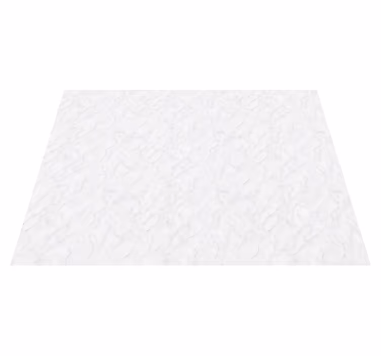 Bedroom vinyl carpet white grey marble design - TenStickers