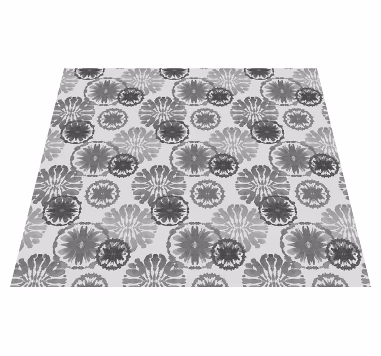 Grey painted illusion office vinyl carpet - TenStickers