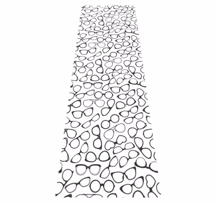 Office vinyl carpet stylish sunglasses design - TenStickers