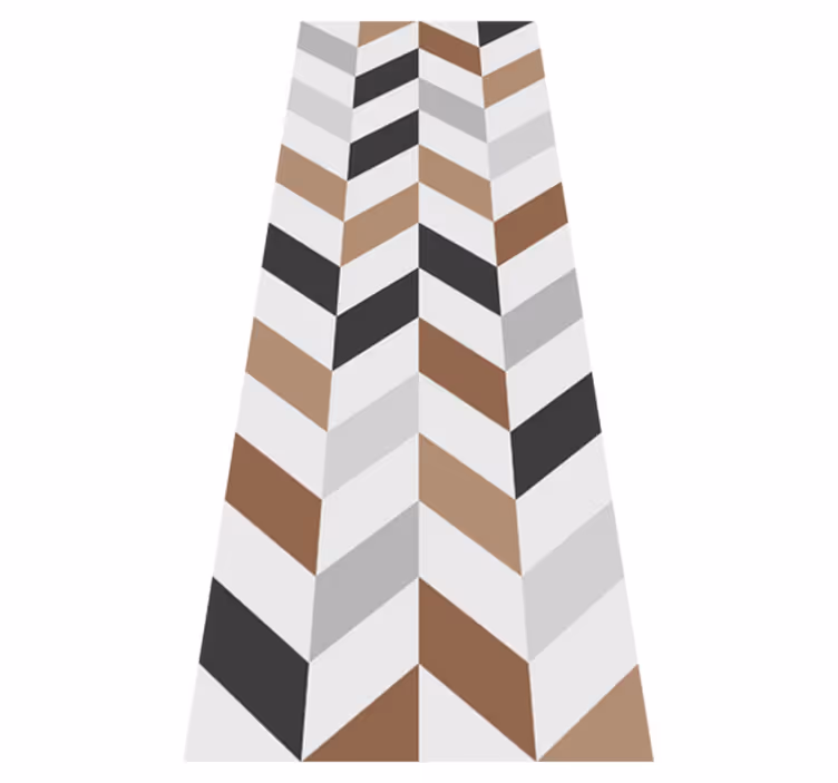 Office vinyl carpet colorful geometric blocks - TenStickers