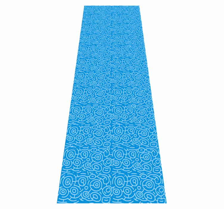 Office vinyl carpet with abstract stains design - TenStickers