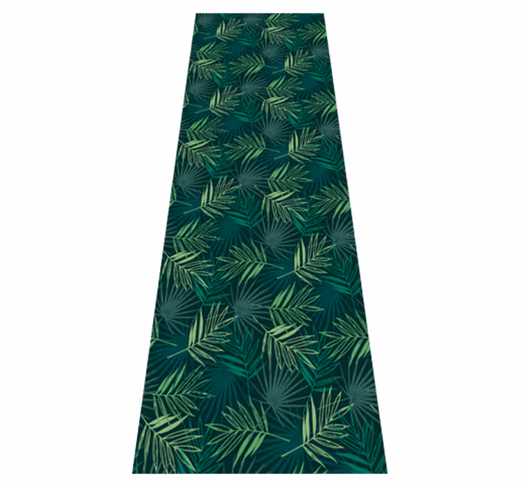 Office vinyl carpet tropical fusion design - TenStickers