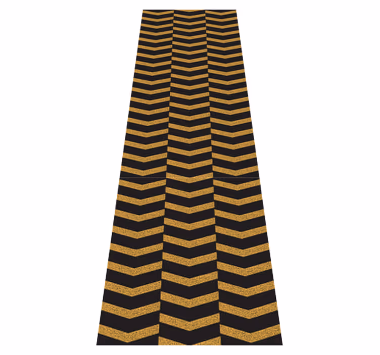 Office vinyl carpet with marble gold lines - TenStickers