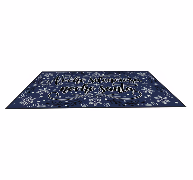 Bedroom vinyl carpet silent night holy night - TenStickers