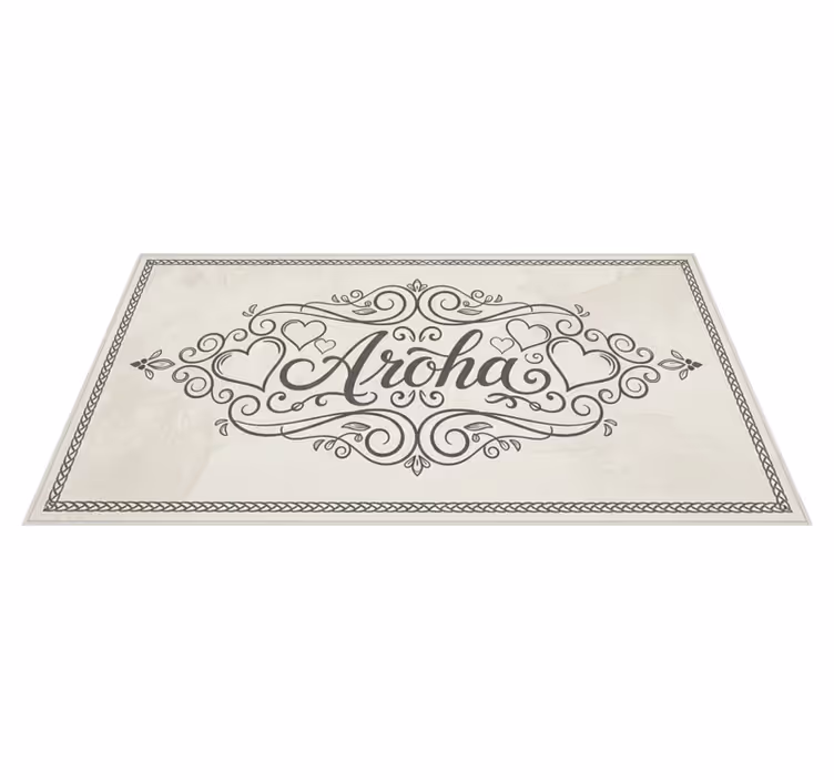 Aroha bedroom vinyl carpet - TenStickers