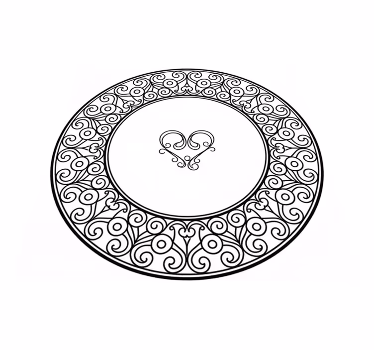 True love bedroom vinyl carpet - TenStickers