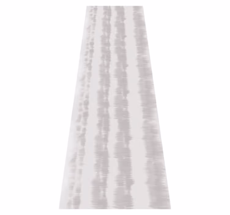 Nordic vinyl carpet light gray japandi line pattern - TenStickers