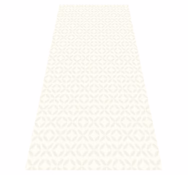 Nordic vinyl carpet scandinavian minimalist grey white - TenStickers