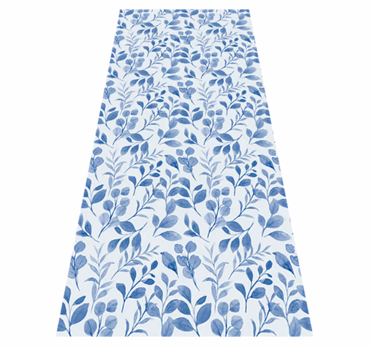 Faded leaves nature vinyl carpet - TenStickers