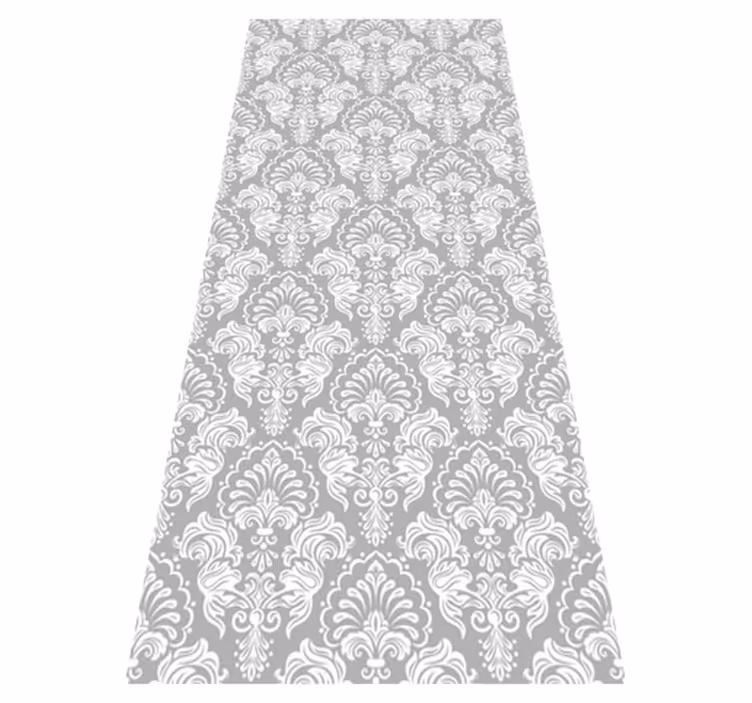 Vintage vinyl carpet in seamless damask style - TenStickers
