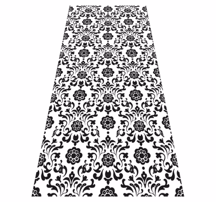 Vintage vinyl carpet royalty damask design - TenStickers