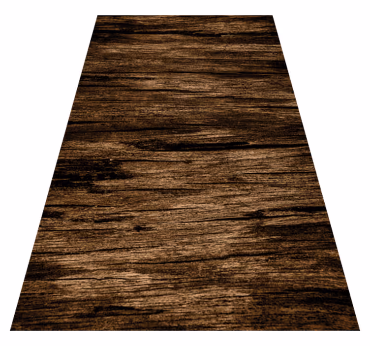 Texture vinyl carpet striped dark brown - TenStickers