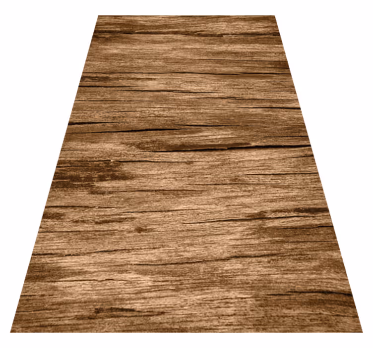 Striped light brown texture vinyl carpet - TenStickers