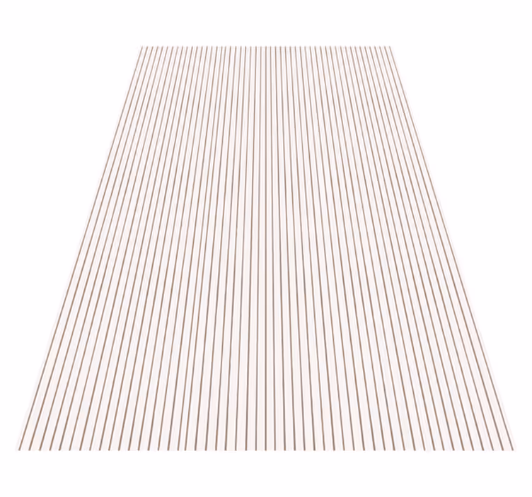 Texture vinyl carpet with modern lines in japandi style - TenStickers
