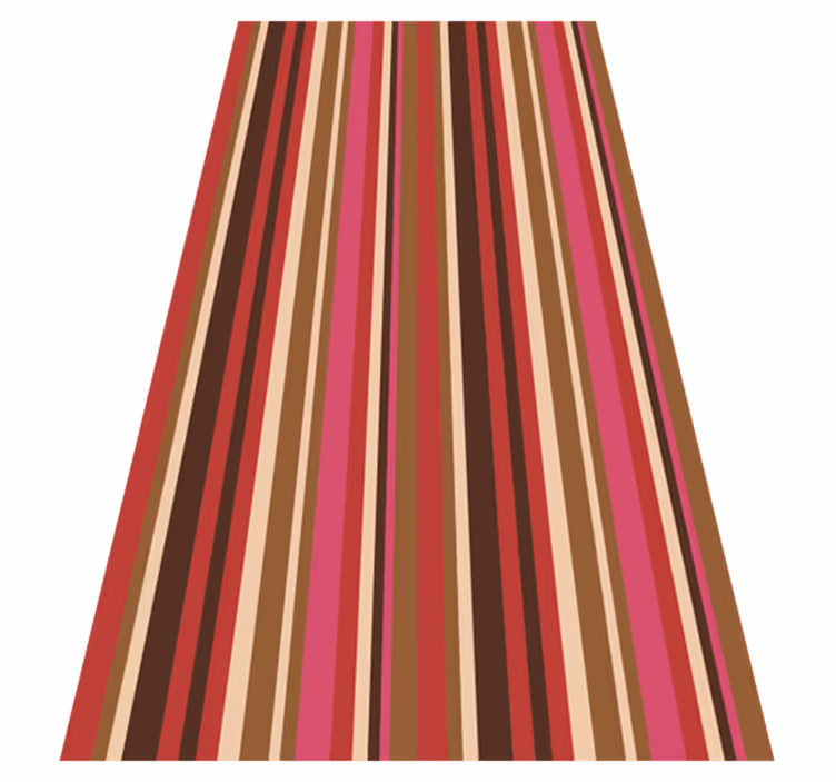 Texture vinyl carpet bohemian striped design - TenStickers