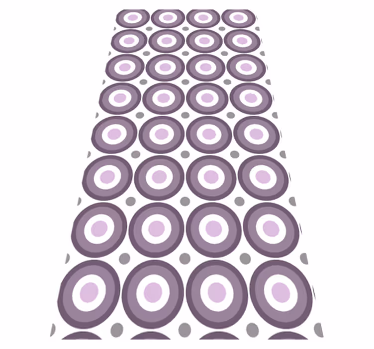 Texture vinyl carpet in lilac 70s style - TenStickers