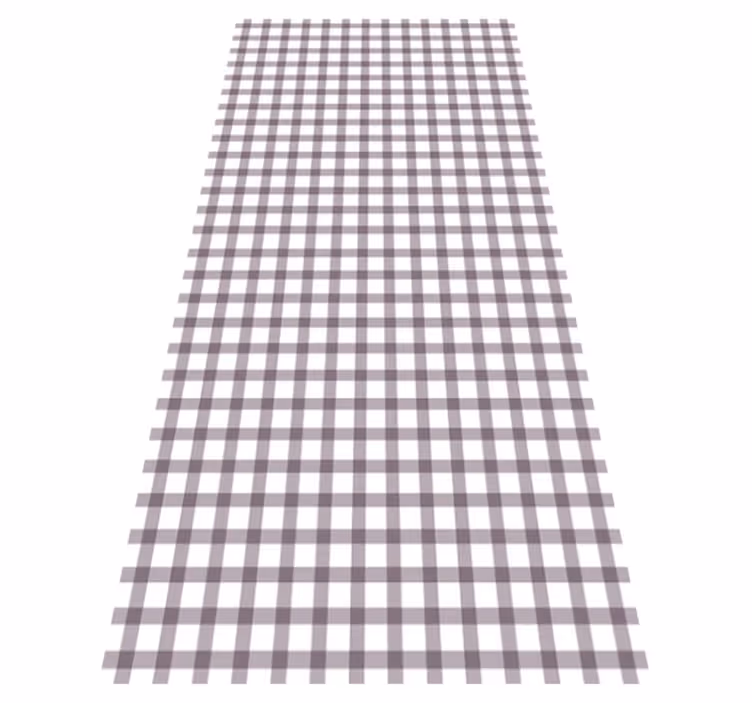 Lilac gingham texture vinyl carpet - TenStickers