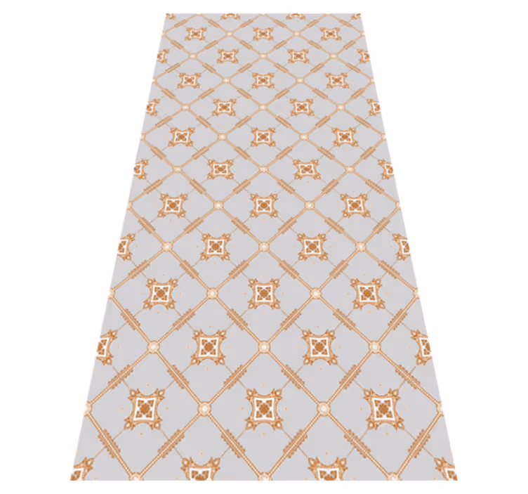 Texture vinyl carpet tile style diamond - TenStickers