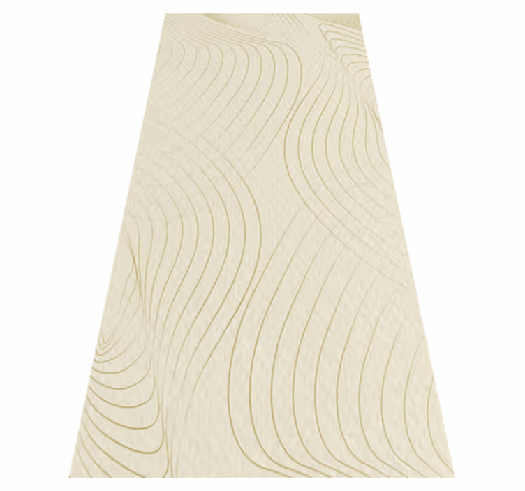 Curvas japandi texture vinyl carpet - TenStickers