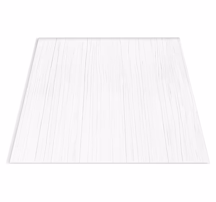 Texture vinyl carpet pure white vertical timber - TenStickers