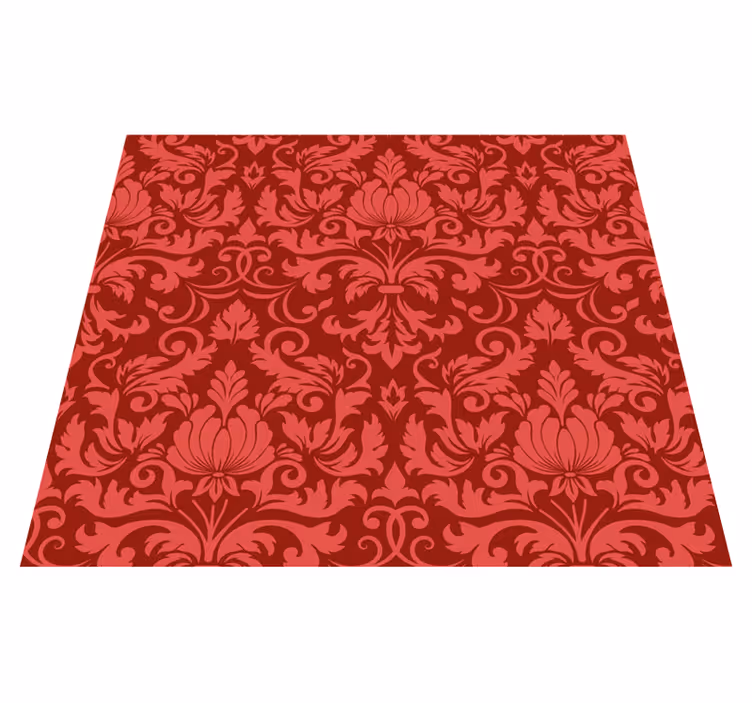 Vintage vinyl carpet velvet - TenStickers