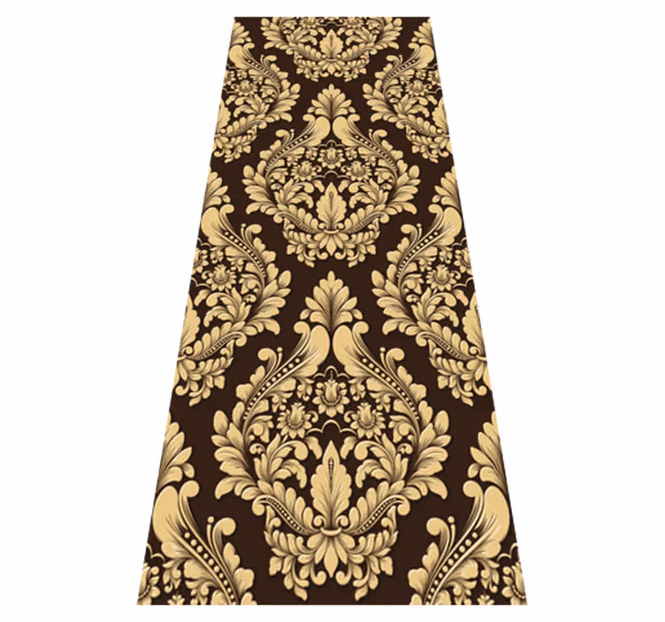 Vintage vinyl carpet in timeless victorian style - TenStickers