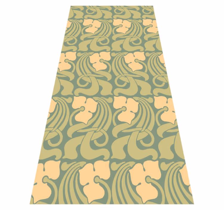 Vintage vinyl carpet with contemporary design - TenStickers