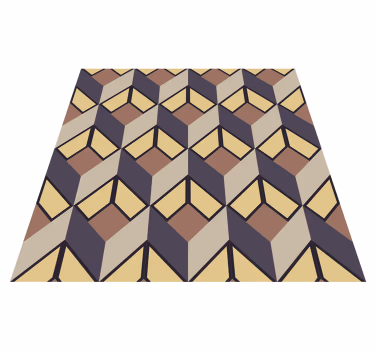 Vintage vinyl carpet in retro grey - TenStickers