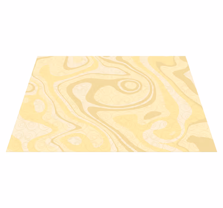 Vintage vinyl carpet 70's pop circles - TenStickers