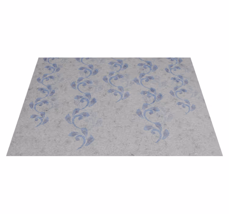 Vintage vinyl carpet in vintage watercolor ivy - TenStickers