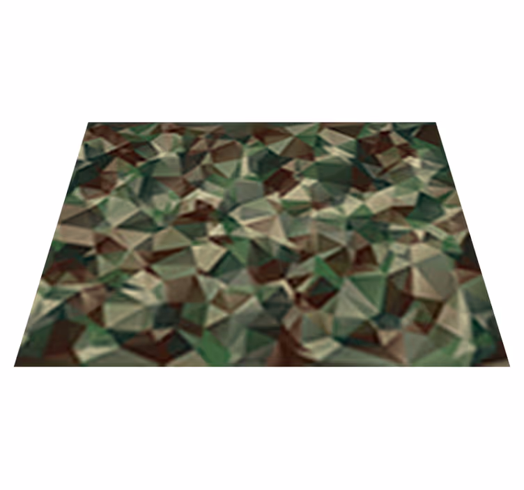 Texture vinyl carpet in camouflage pattern - TenStickers